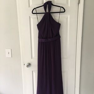 Vera Wang Purple Bridesmaid Dress